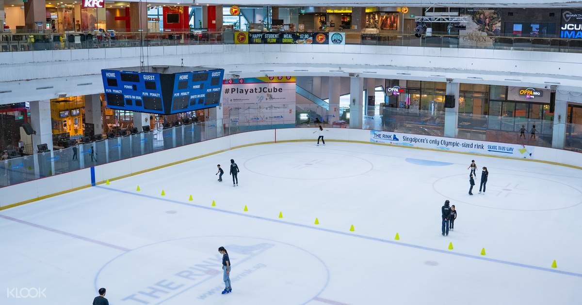 Up to 10 Off The Rink Ice Skating Experience in JCube Singapore